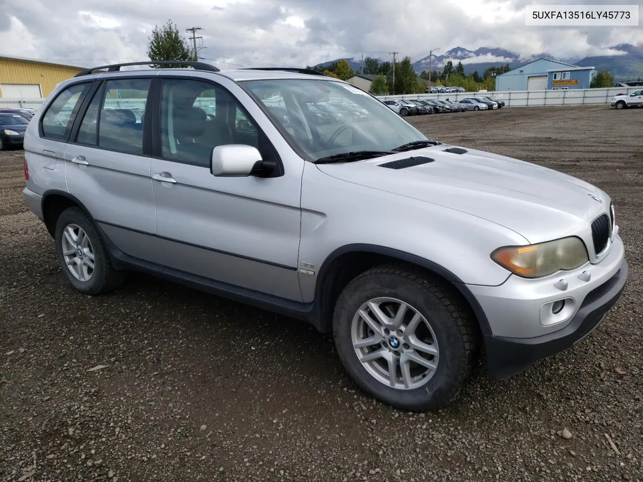 2006 BMW X5 3.0I VIN: 5UXFA13516LY45773 Lot: 68913144