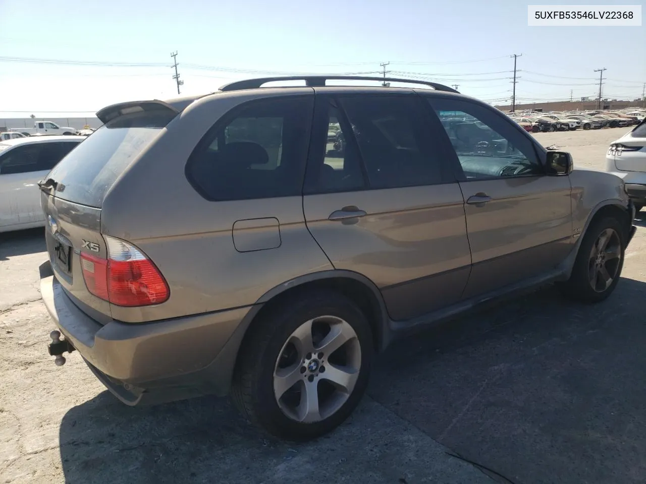 2006 BMW X5 4.4I VIN: 5UXFB53546LV22368 Lot: 70644194