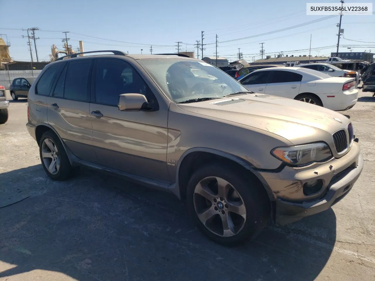 2006 BMW X5 4.4I VIN: 5UXFB53546LV22368 Lot: 70644194