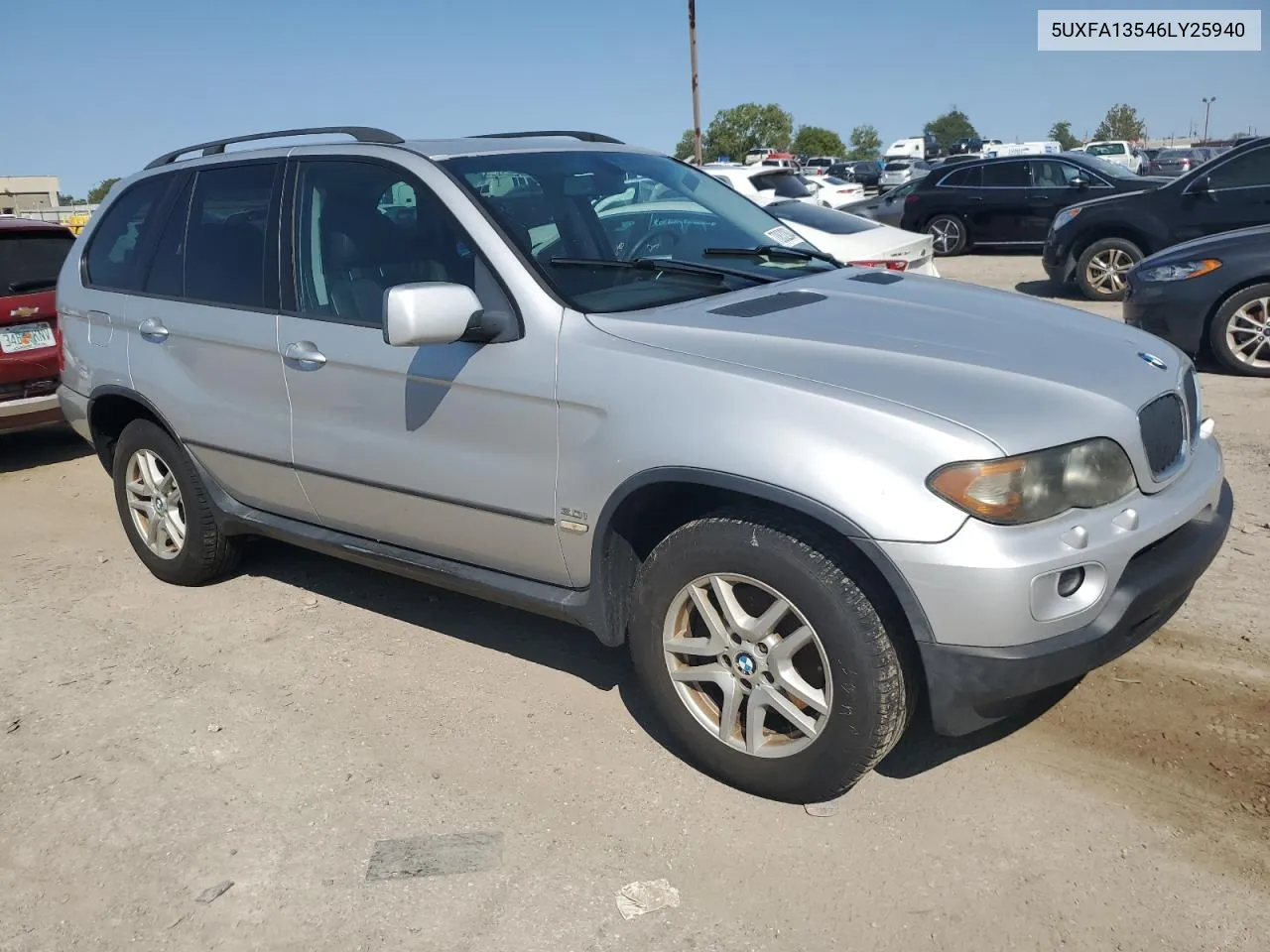 2006 BMW X5 3.0I VIN: 5UXFA13546LY25940 Lot: 70832884