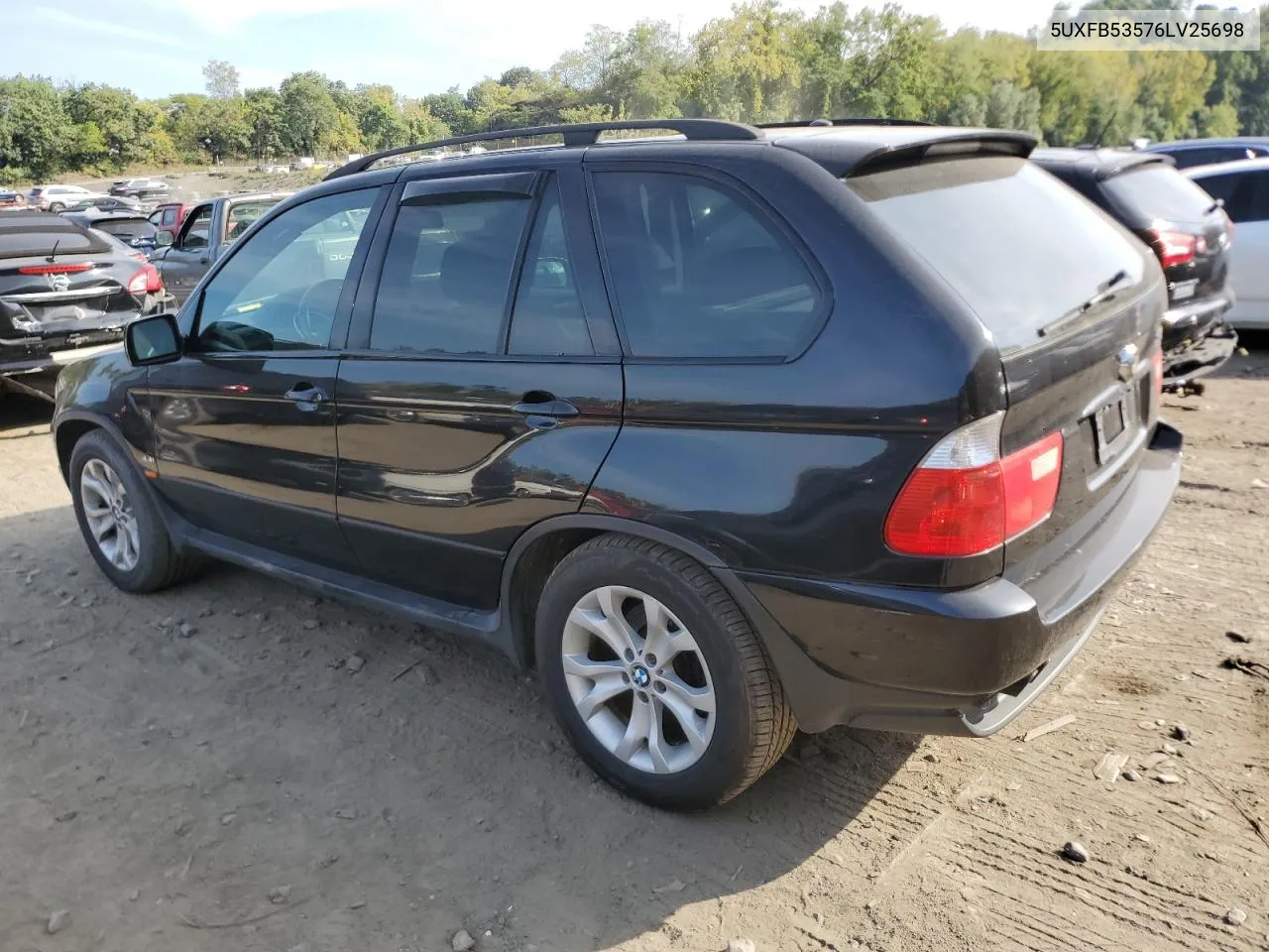 2006 BMW X5 4.4I VIN: 5UXFB53576LV25698 Lot: 72253424