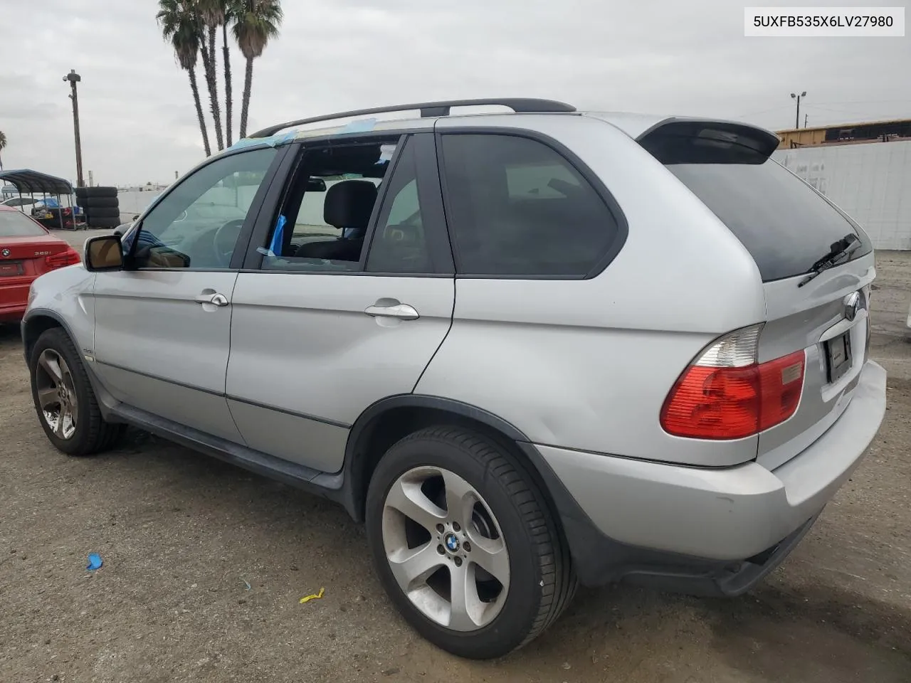 2006 BMW X5 4.4I VIN: 5UXFB535X6LV27980 Lot: 72428424