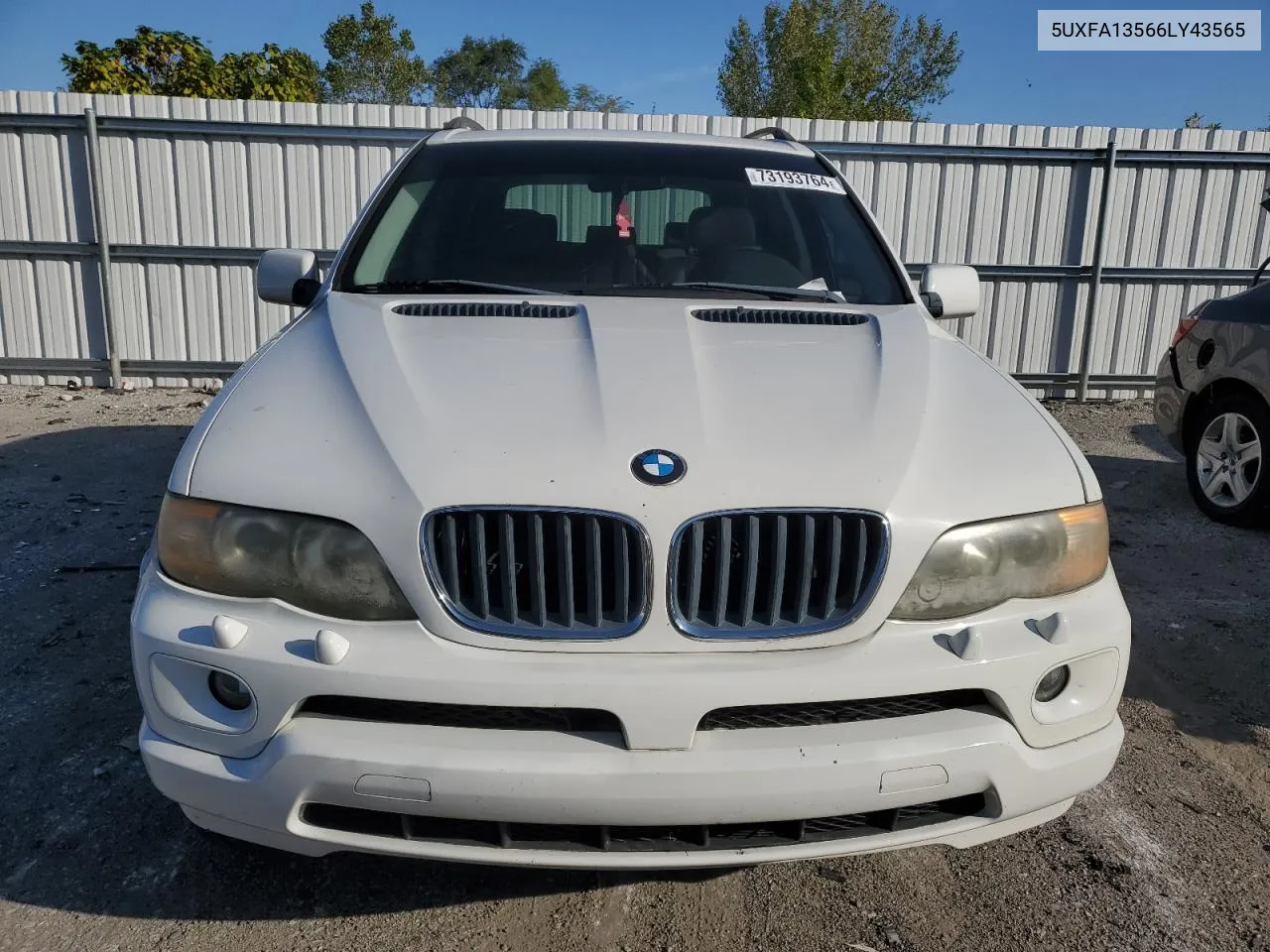 2006 BMW X5 3.0I VIN: 5UXFA13566LY43565 Lot: 73193764