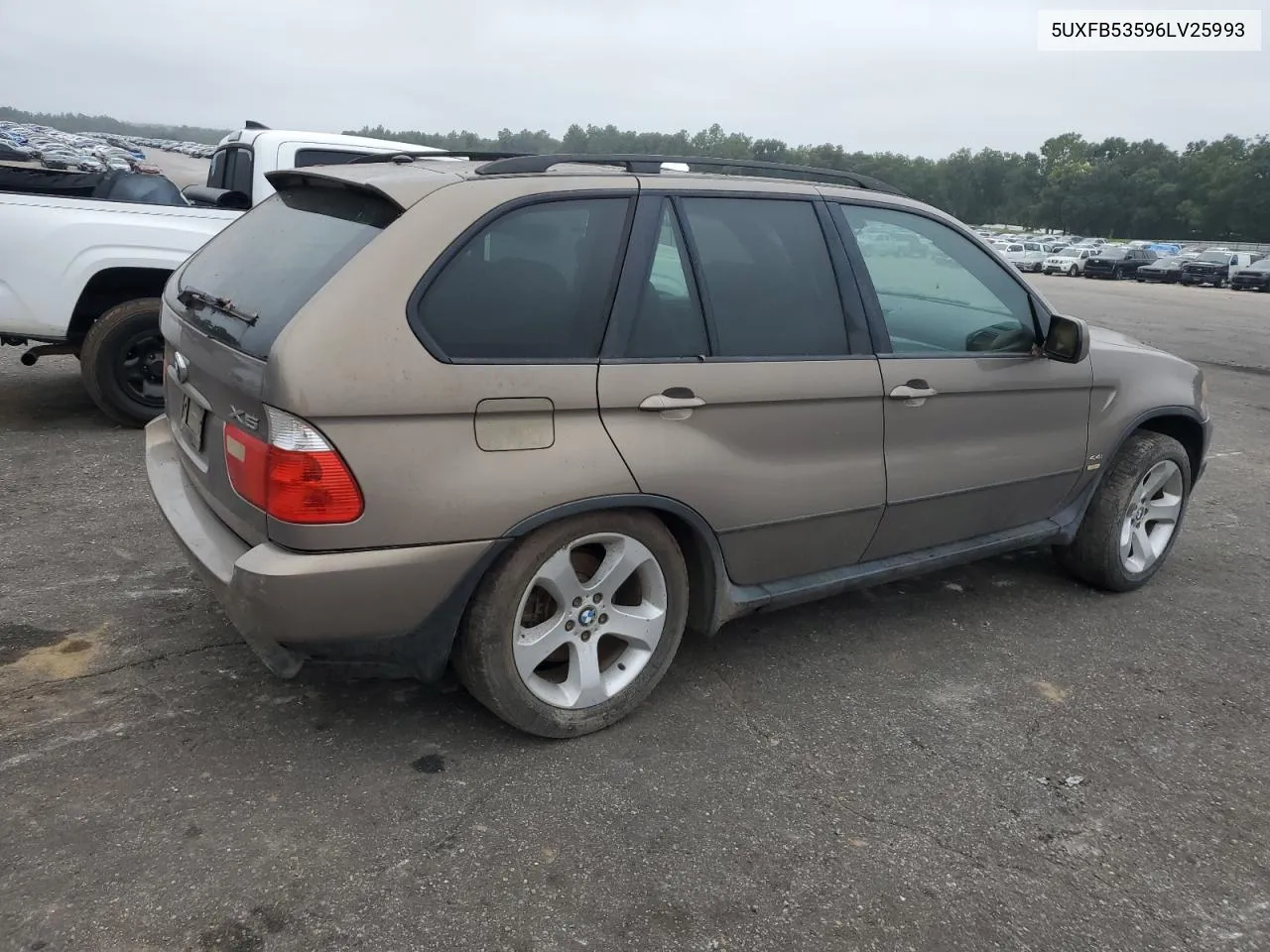 2006 BMW X5 4.4I VIN: 5UXFB53596LV25993 Lot: 73200424