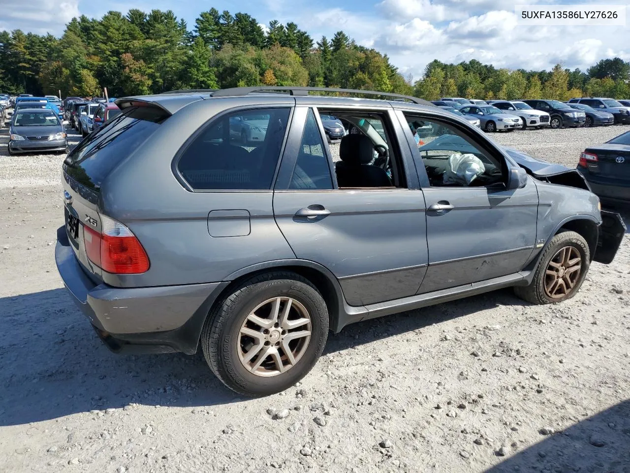 2006 BMW X5 3.0I VIN: 5UXFA13586LY27626 Lot: 73555874