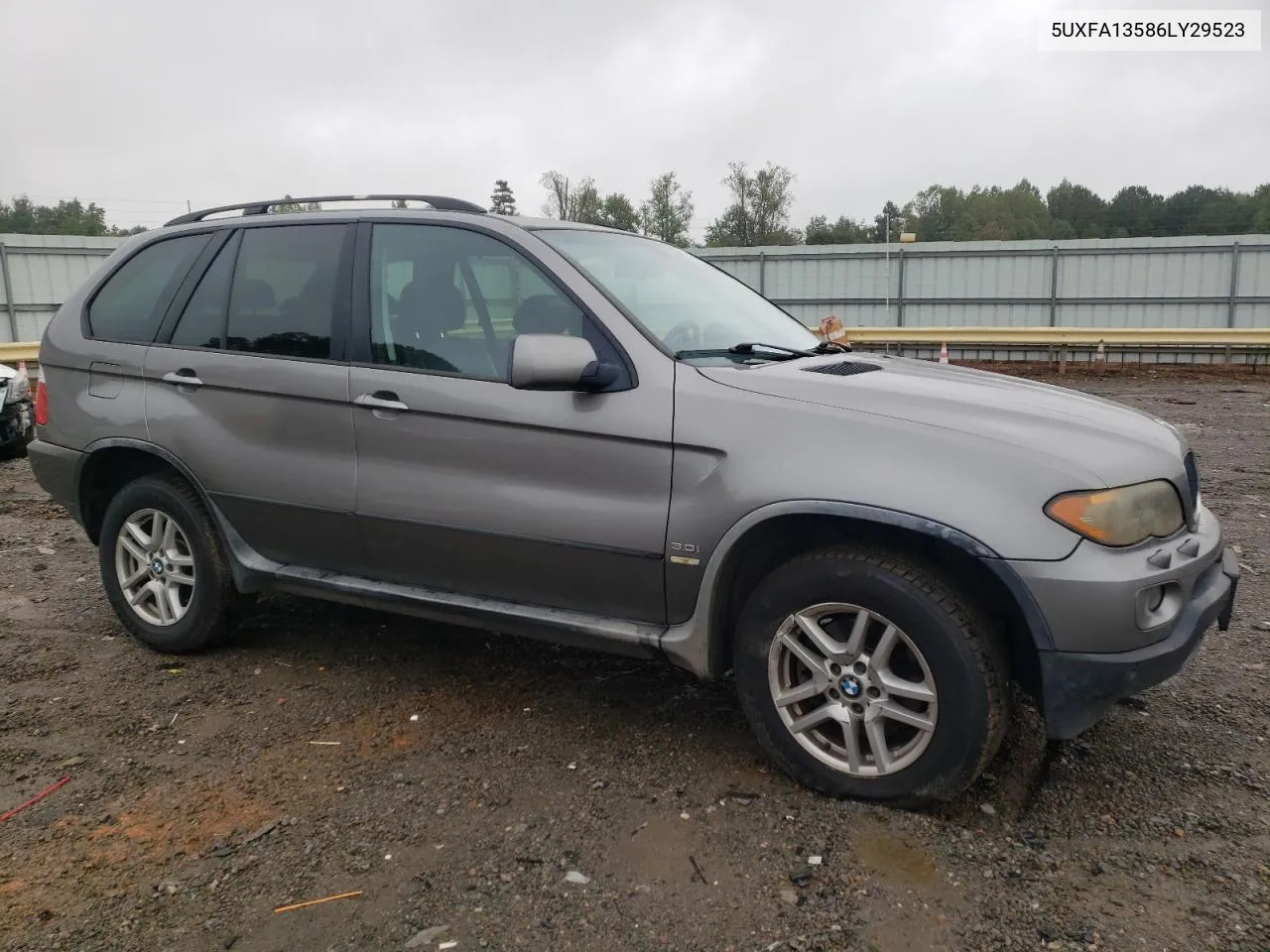 2006 BMW X5 3.0I VIN: 5UXFA13586LY29523 Lot: 73690904