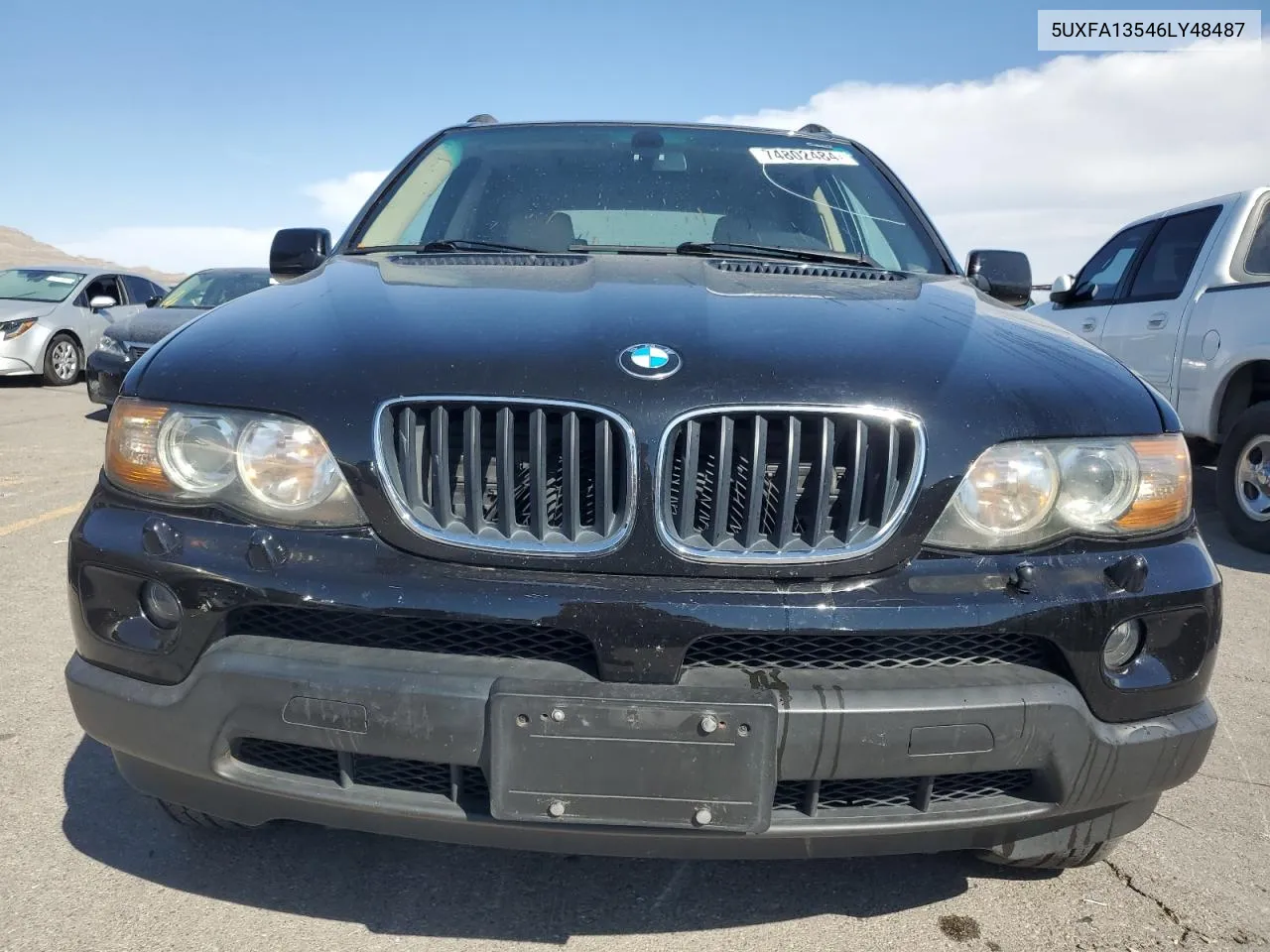 2006 BMW X5 3.0I VIN: 5UXFA13546LY48487 Lot: 74802484