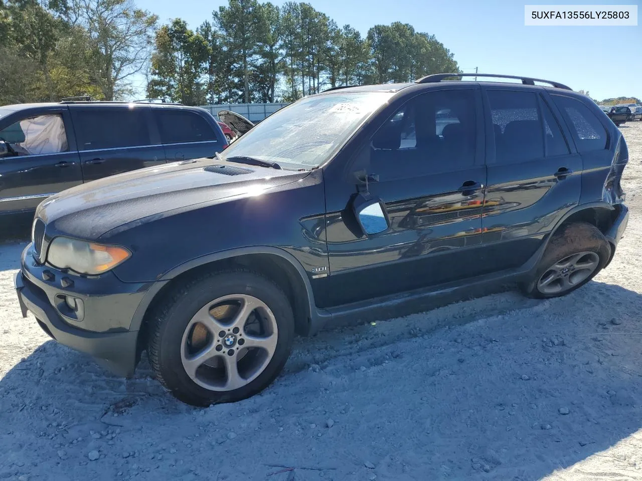 2006 BMW X5 3.0I VIN: 5UXFA13556LY25803 Lot: 76314694