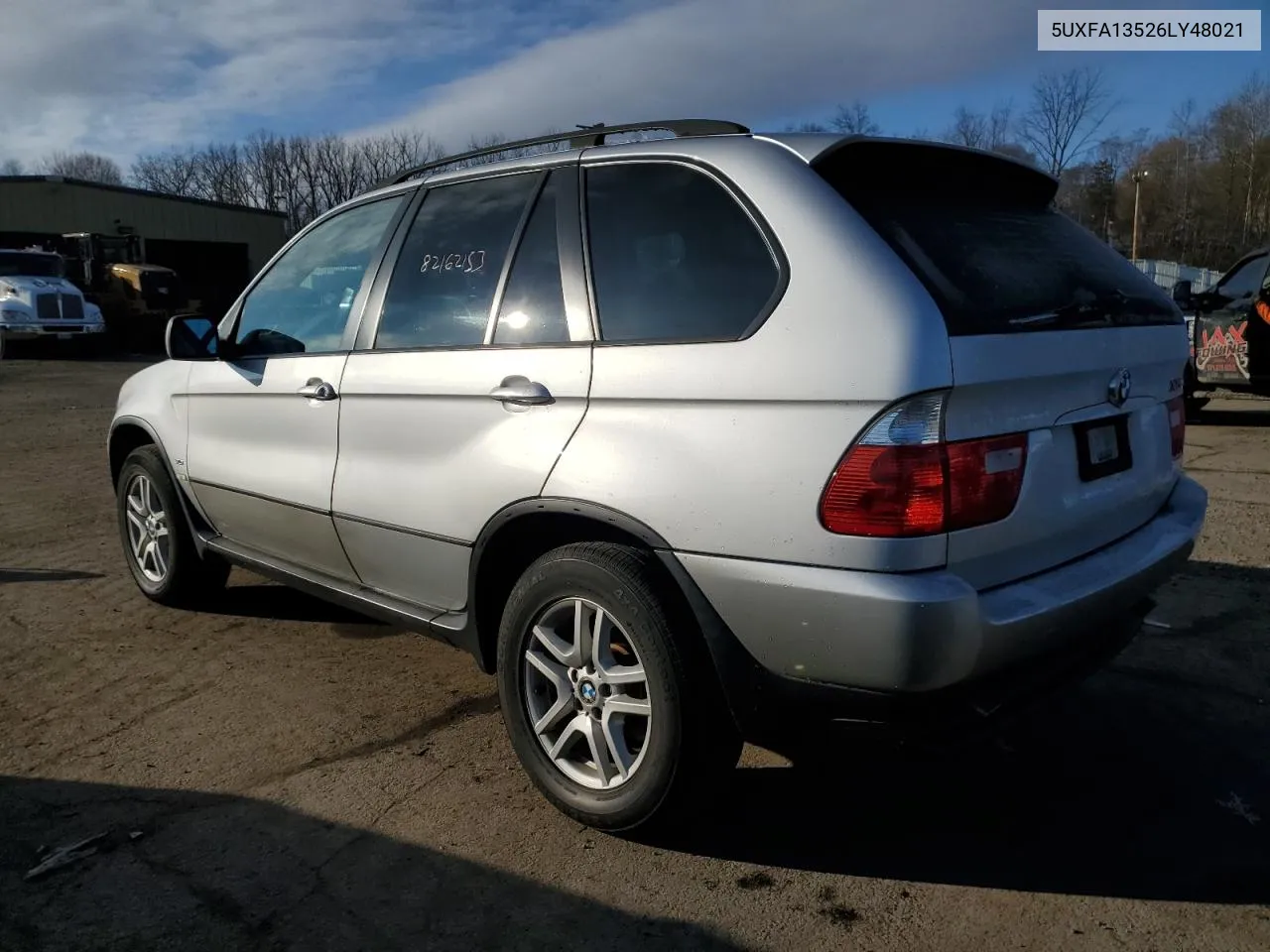 2006 BMW X5 3.0I VIN: 5UXFA13526LY48021 Lot: 76948194