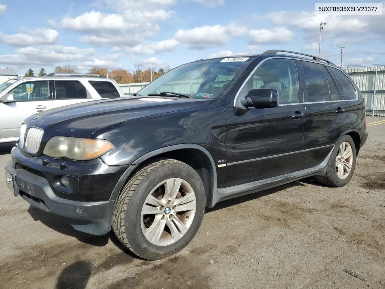 2006 BMW X5 4.4I VIN: 5UXFB535X6LV23377 Lot: 78109944