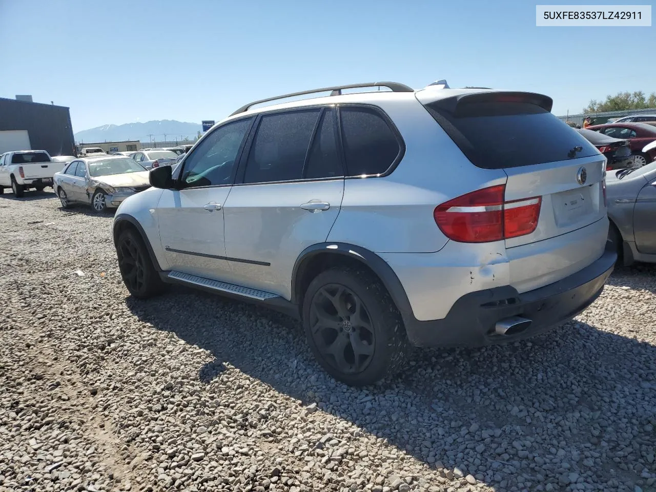 2007 BMW X5 4.8I VIN: 5UXFE83537LZ42911 Lot: 58774904