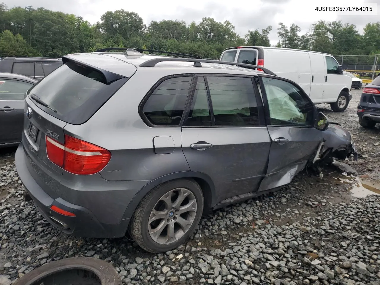 2007 BMW X5 4.8I VIN: 4USFE83577LY64015 Lot: 64553124