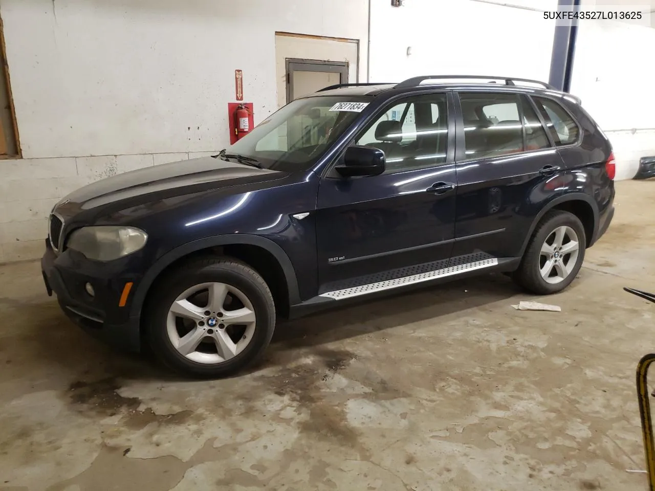 2007 BMW X5 3.0I VIN: 5UXFE43527L013625 Lot: 76271834