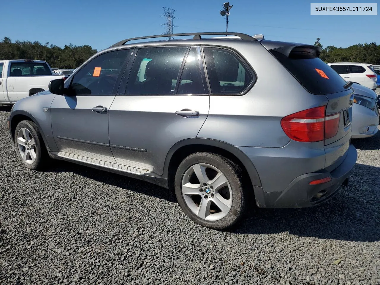 2007 BMW X5 3.0I VIN: 5UXFE43557L011724 Lot: 76386924