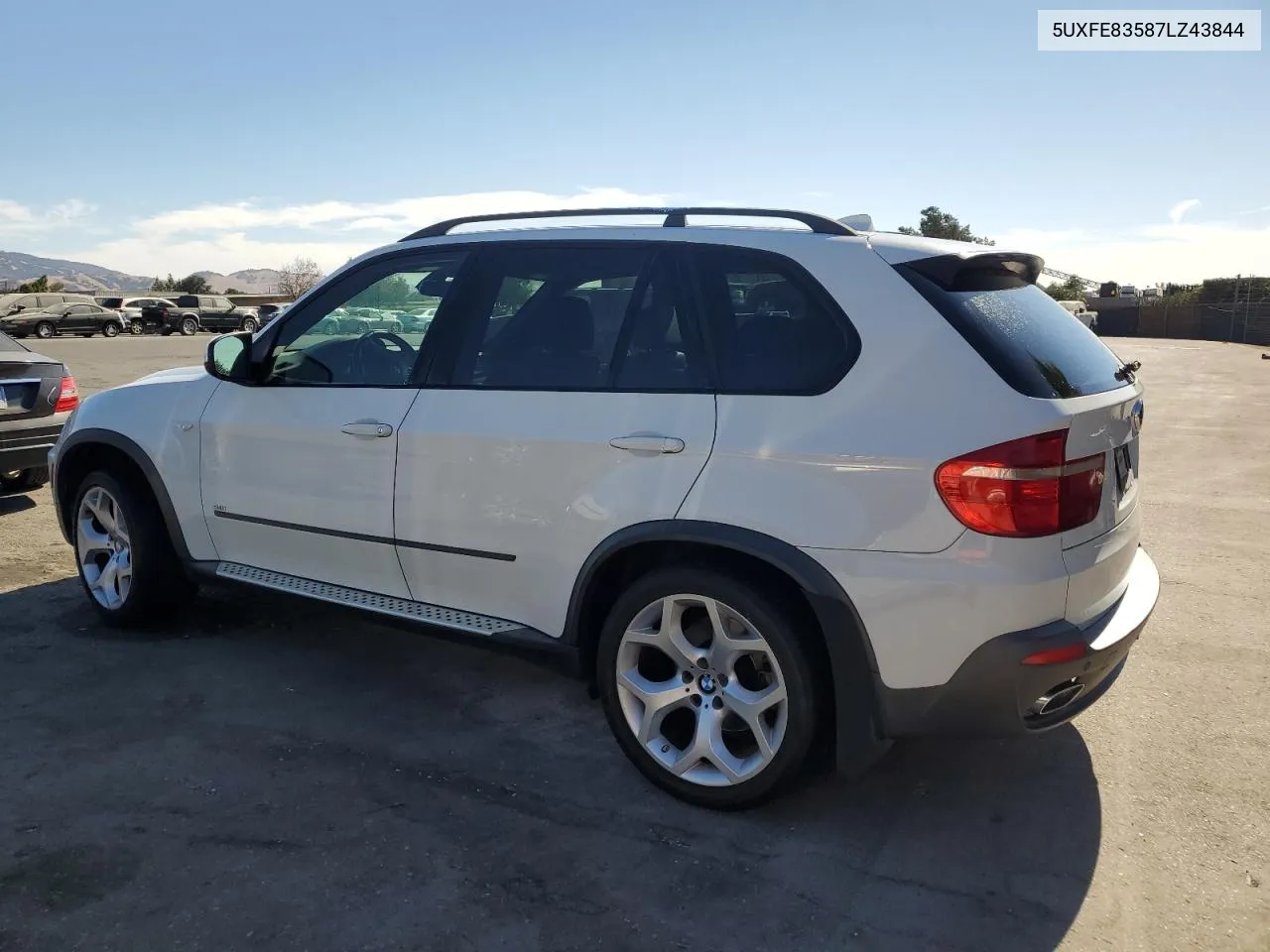 2007 BMW X5 4.8I VIN: 5UXFE83587LZ43844 Lot: 77623494