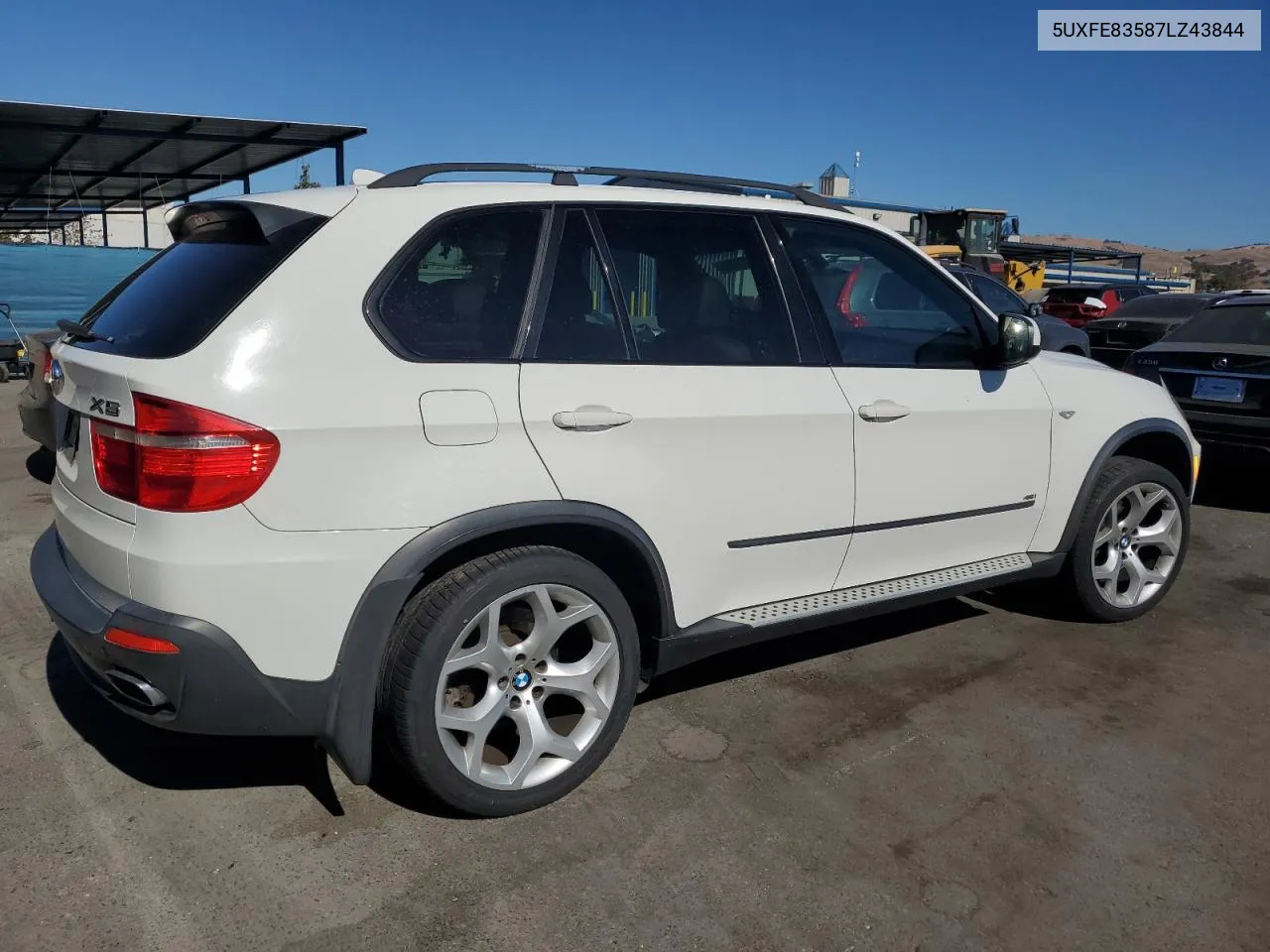 2007 BMW X5 4.8I VIN: 5UXFE83587LZ43844 Lot: 77623494