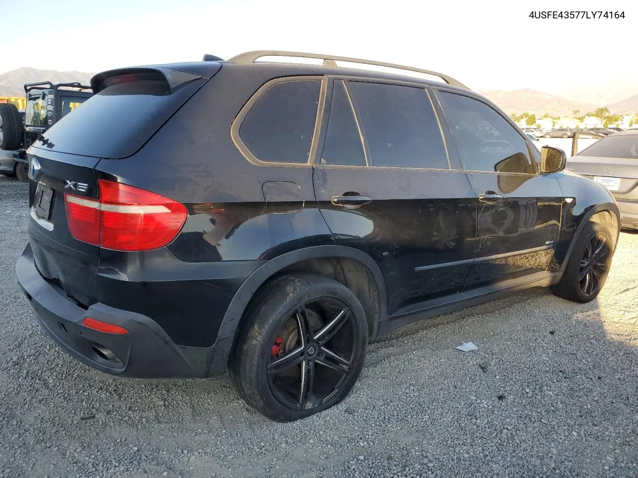 2007 BMW X5 3.0I VIN: 4USFE43577LY74164 Lot: 77834044