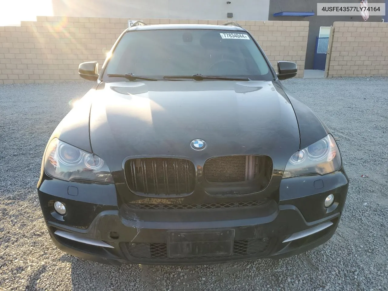 2007 BMW X5 3.0I VIN: 4USFE43577LY74164 Lot: 77834044