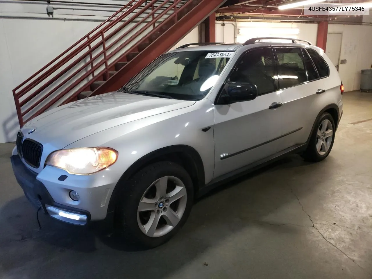 2007 BMW X5 3.0I VIN: 4USFE43577LY75346 Lot: 78413854