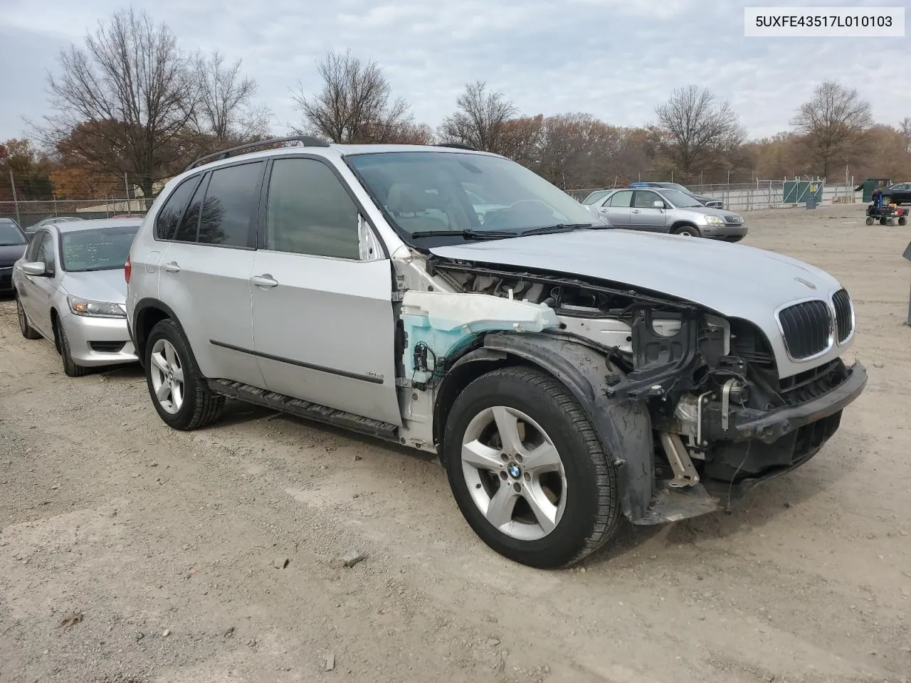 2007 BMW X5 3.0I VIN: 5UXFE43517L010103 Lot: 81353404