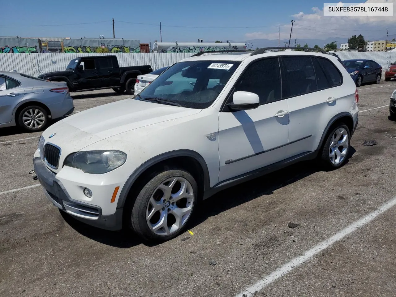 5UXFE83578L167448 2008 BMW X5 4.8I