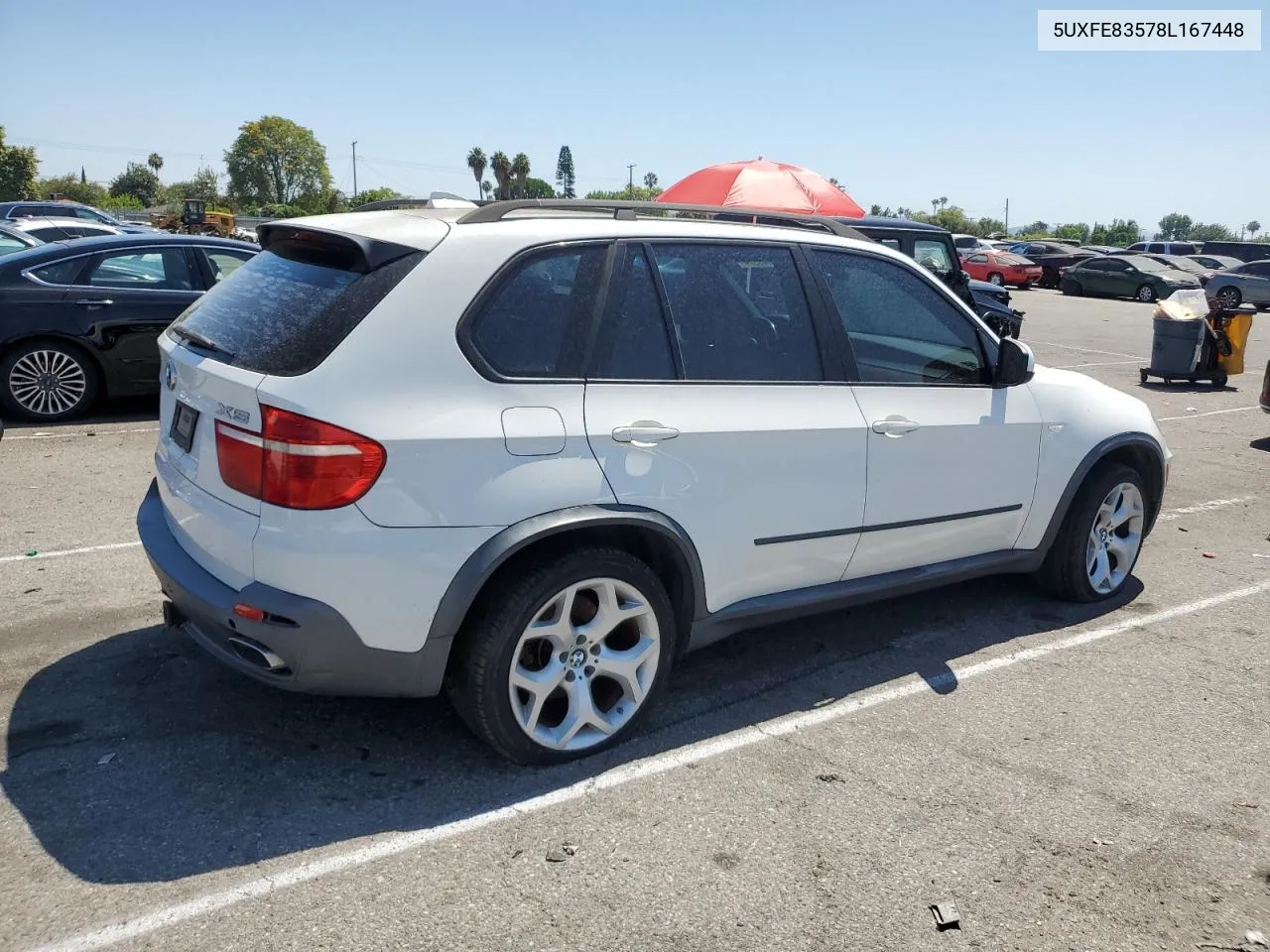 2008 BMW X5 4.8I VIN: 5UXFE83578L167448 Lot: 63149974