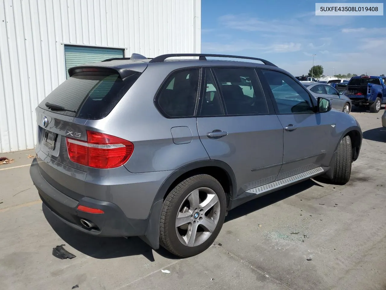 2008 BMW X5 3.0I VIN: 5UXFE43508L019408 Lot: 66442764