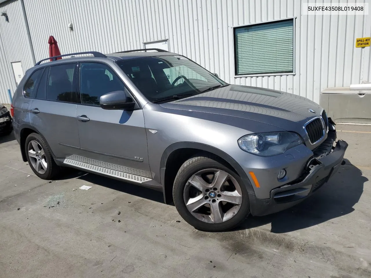 2008 BMW X5 3.0I VIN: 5UXFE43508L019408 Lot: 66442764