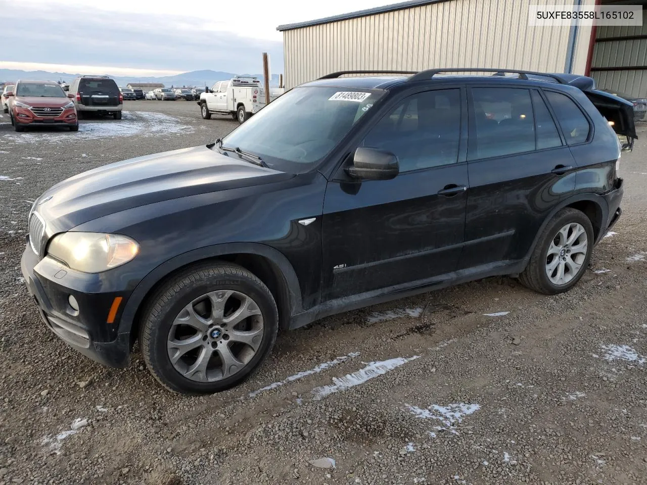 2008 BMW X5 4.8I VIN: 5UXFE83558L165102 Lot: 67046944