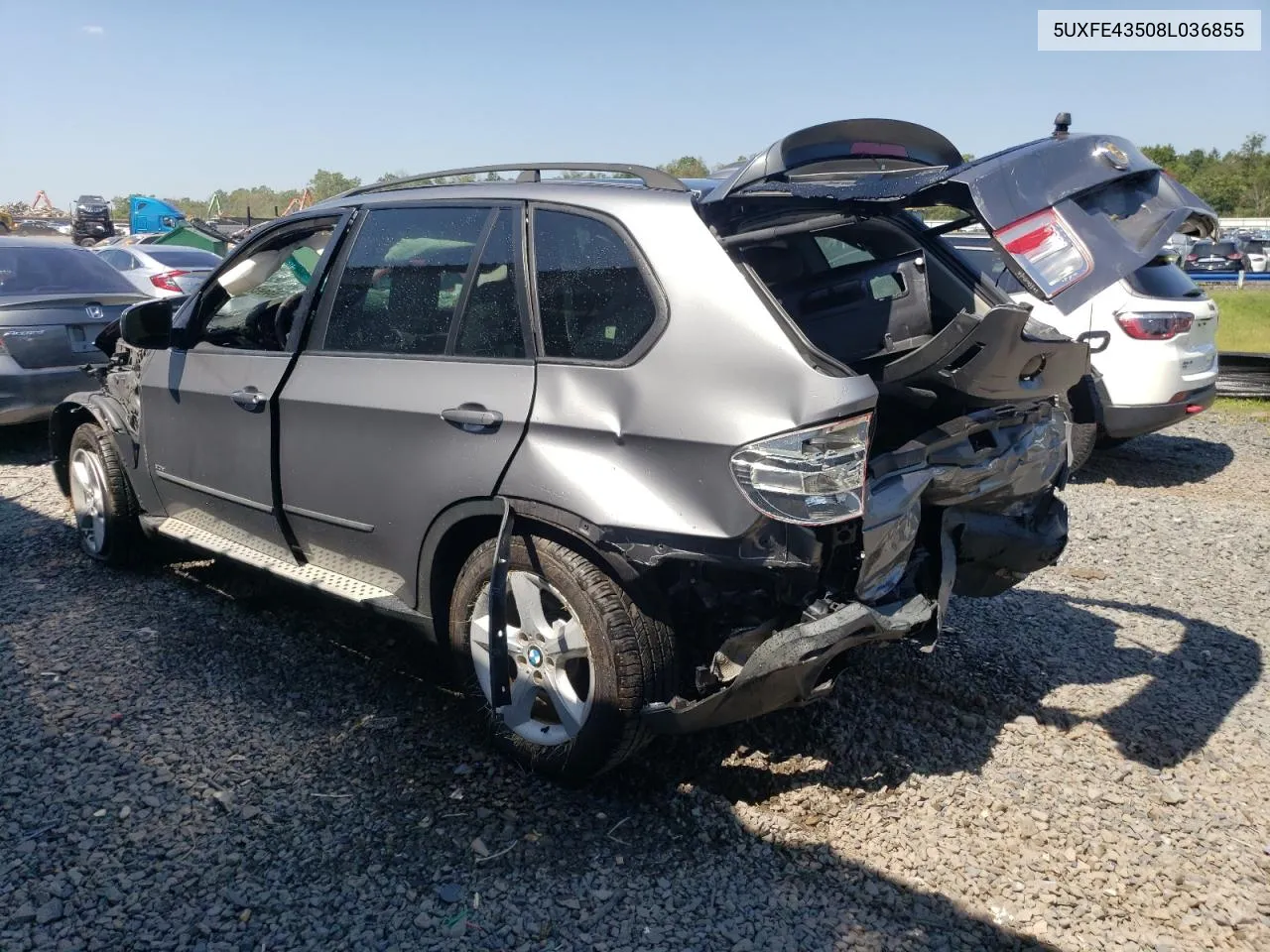 5UXFE43508L036855 2008 BMW X5 3.0I