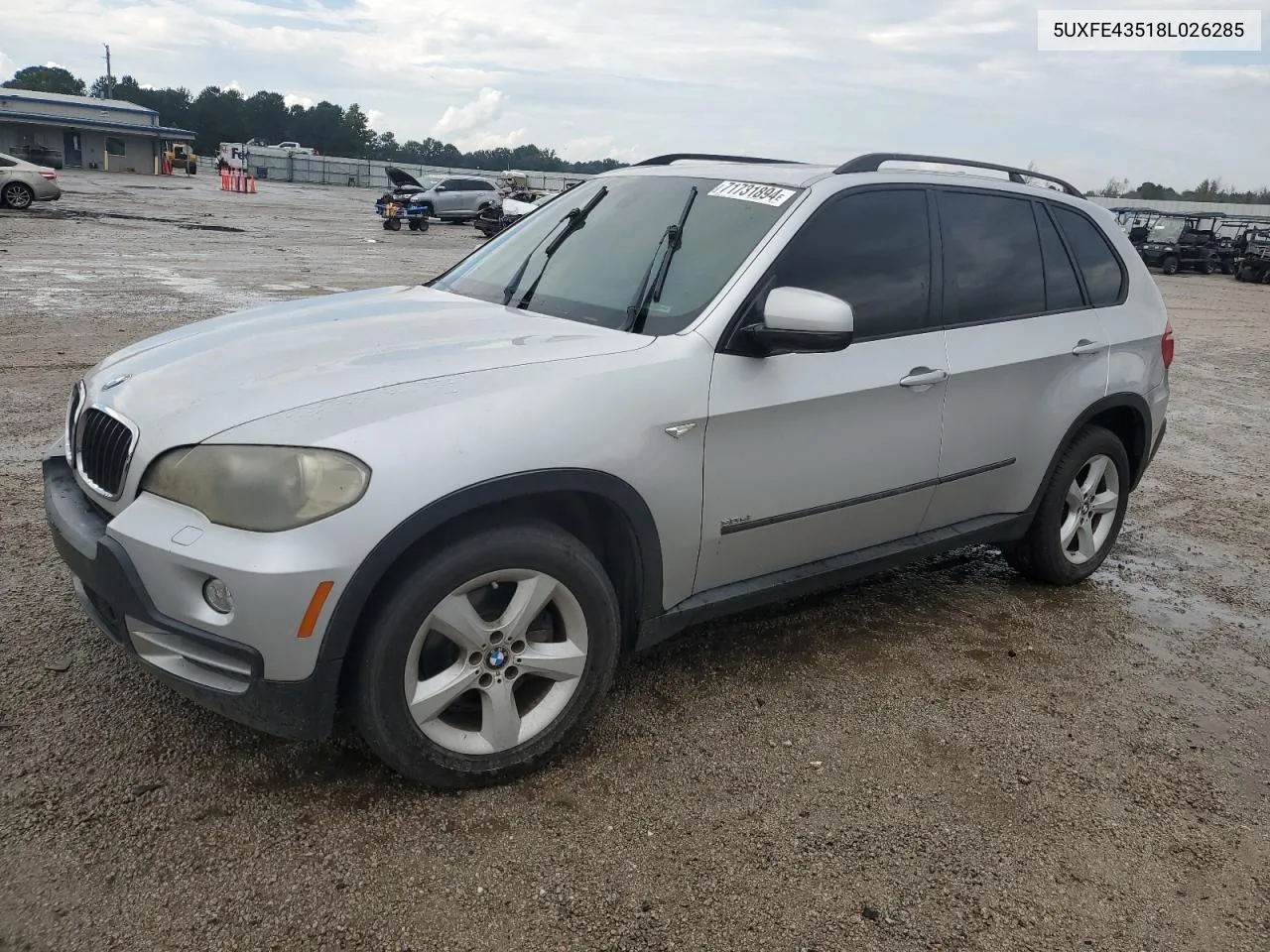 2008 BMW X5 3.0I VIN: 5UXFE43518L026285 Lot: 71731894