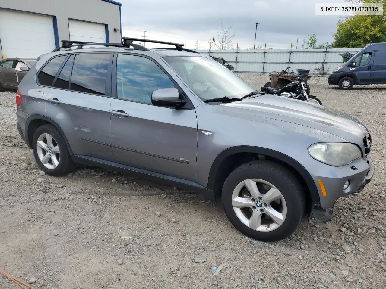 2008 BMW X5 3.0I VIN: 5UXFE43528L023315 Lot: 72541754