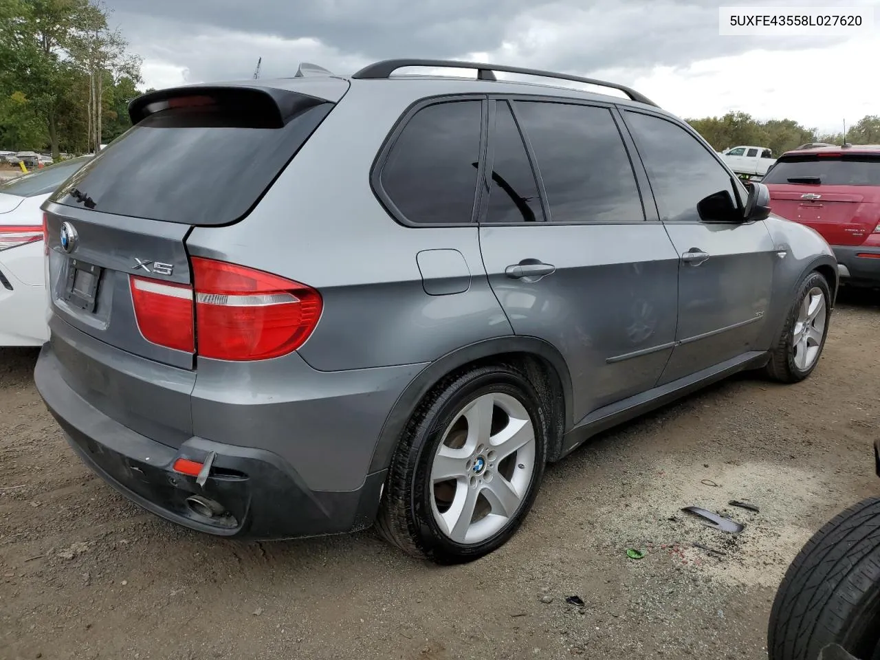 2008 BMW X5 3.0I VIN: 5UXFE43558L027620 Lot: 72765764