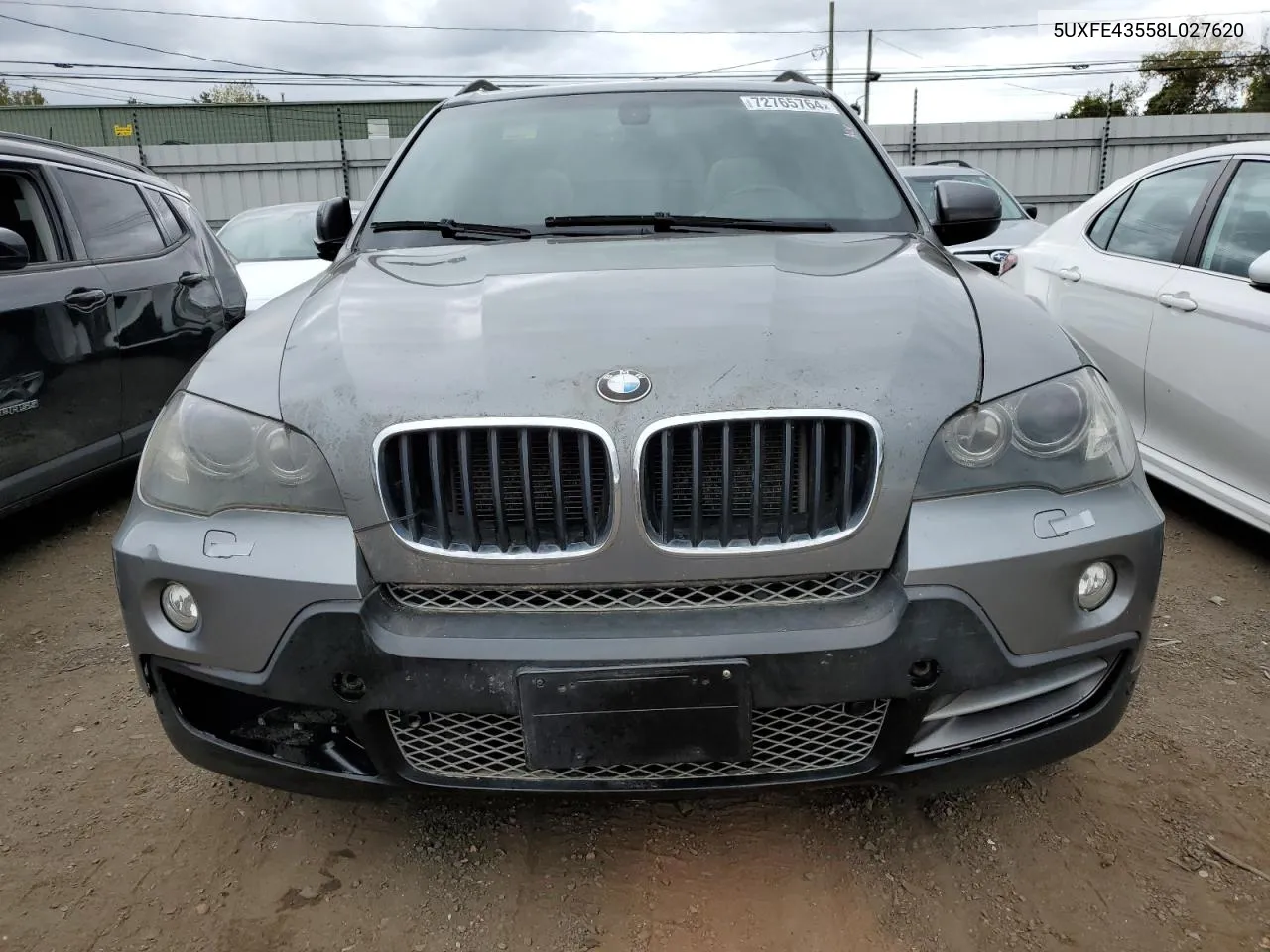 2008 BMW X5 3.0I VIN: 5UXFE43558L027620 Lot: 72765764