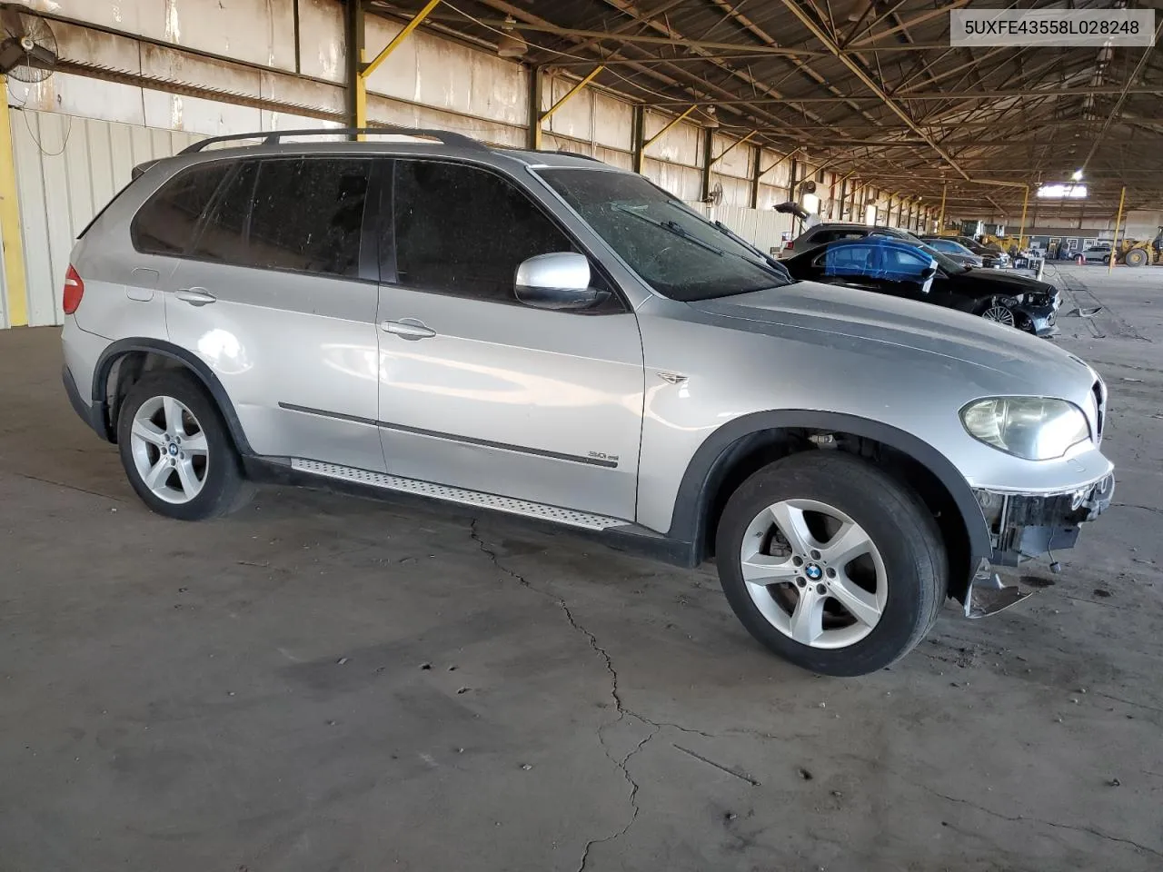 2008 BMW X5 3.0I VIN: 5UXFE43558L028248 Lot: 72773144