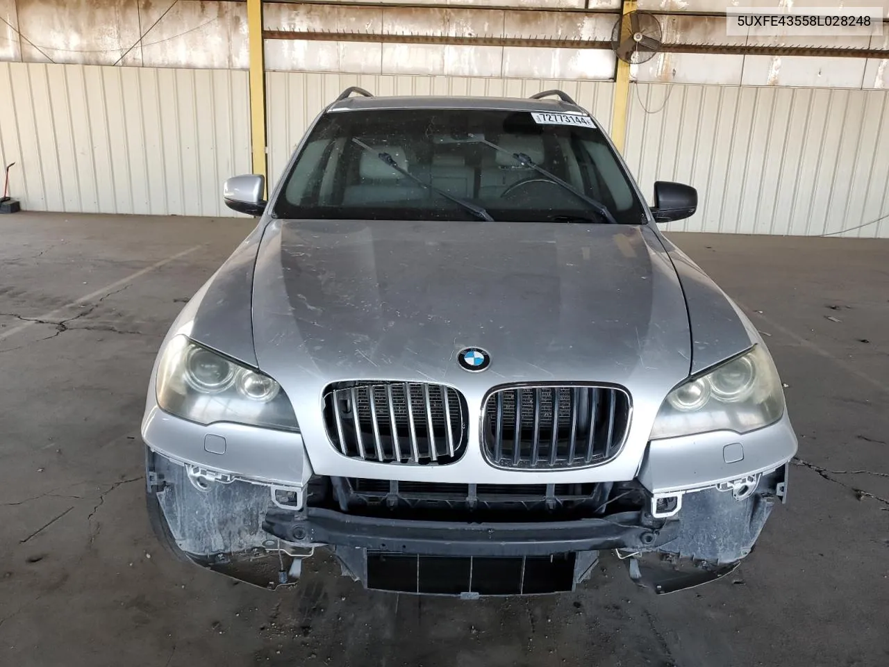 2008 BMW X5 3.0I VIN: 5UXFE43558L028248 Lot: 72773144