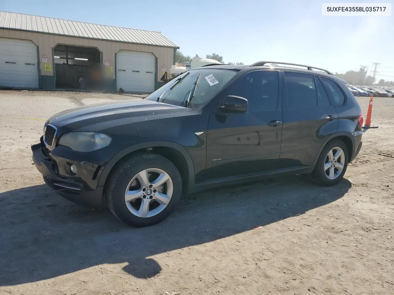 2008 BMW X5 3.0I VIN: 5UXFE43558L035717 Lot: 73678884