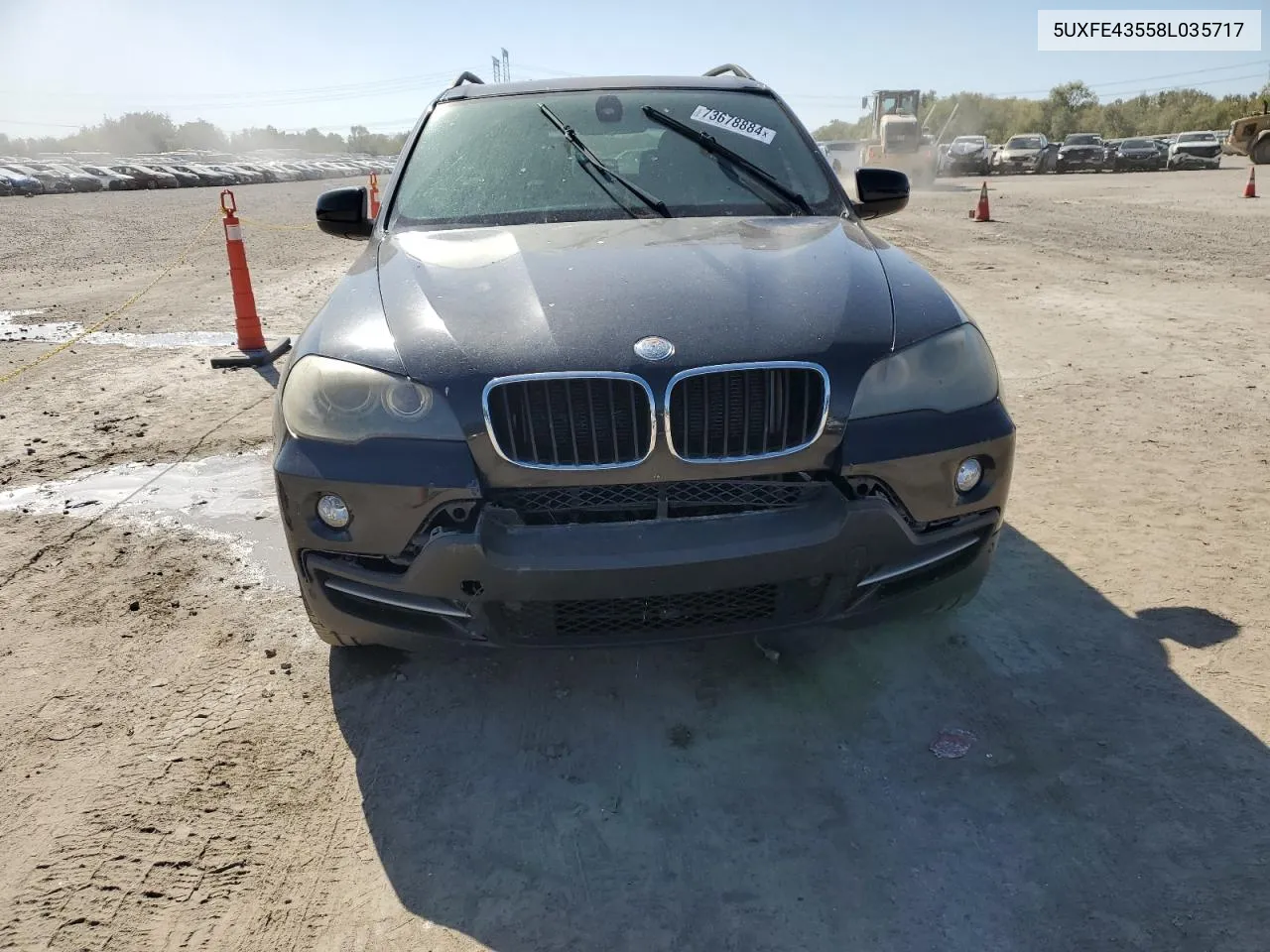 2008 BMW X5 3.0I VIN: 5UXFE43558L035717 Lot: 73678884