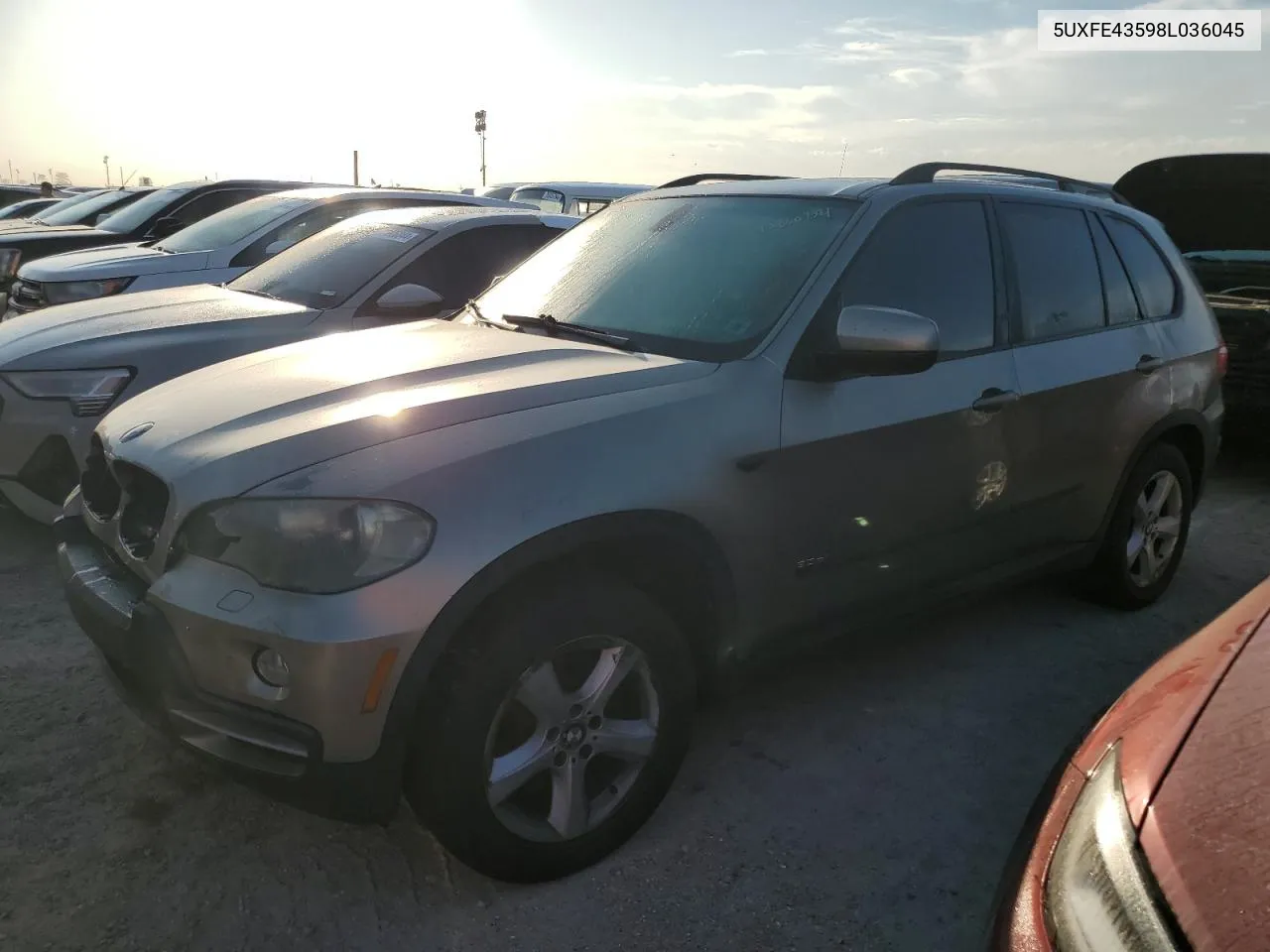 2008 BMW X5 3.0I VIN: 5UXFE43598L036045 Lot: 73820754