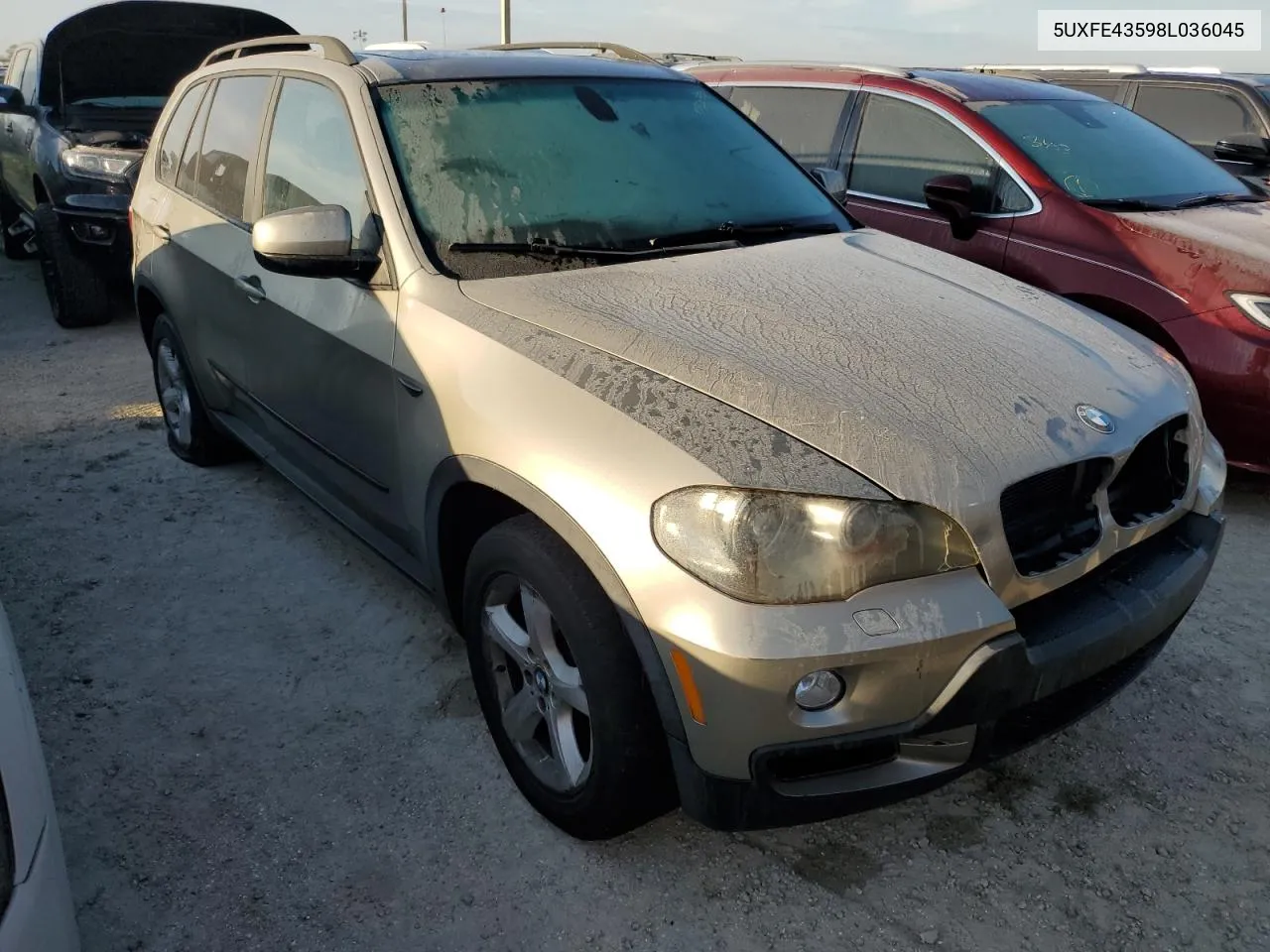 2008 BMW X5 3.0I VIN: 5UXFE43598L036045 Lot: 73820754