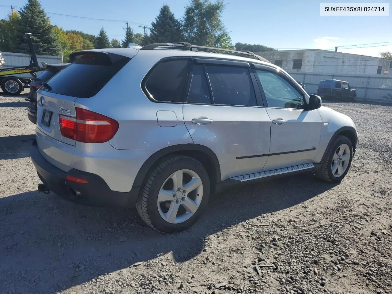 2008 BMW X5 3.0I VIN: 5UXFE435X8L024714 Lot: 74046694