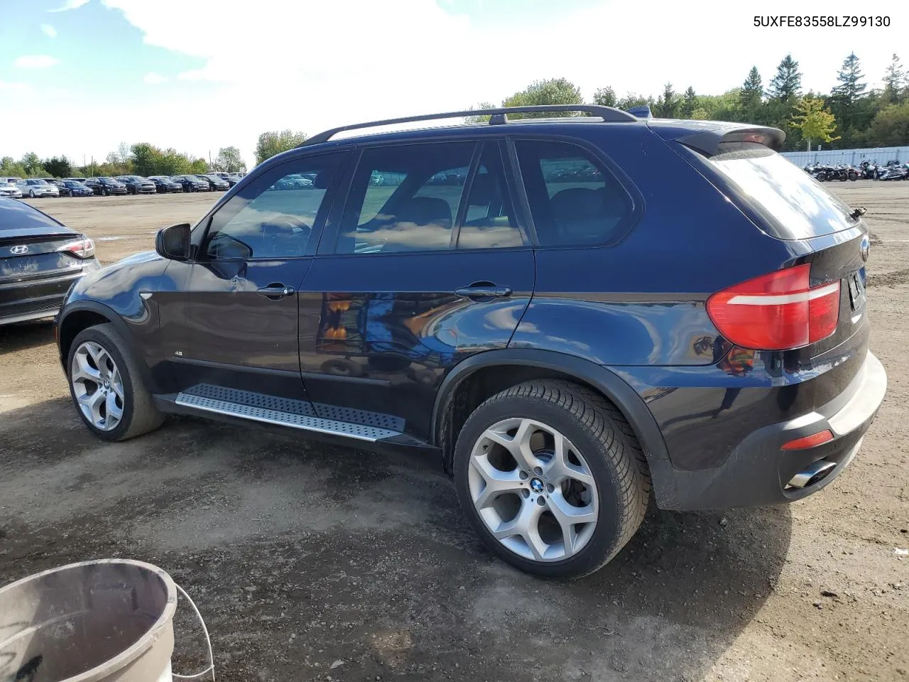 2008 BMW X5 4.8I VIN: 5UXFE83558LZ99130 Lot: 74322384