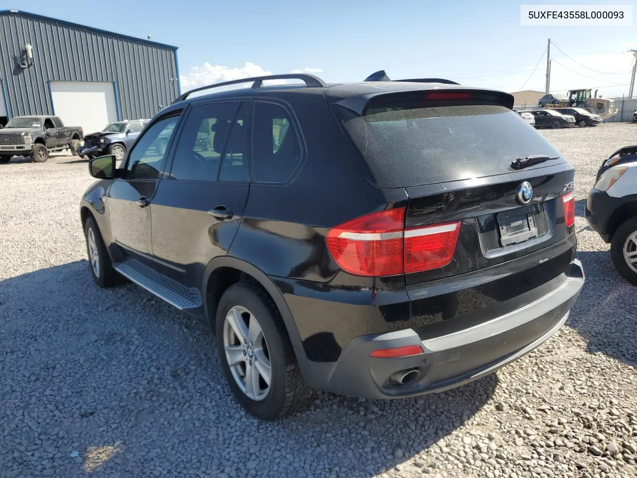 2008 BMW X5 3.0I VIN: 5UXFE43558L000093 Lot: 74641754