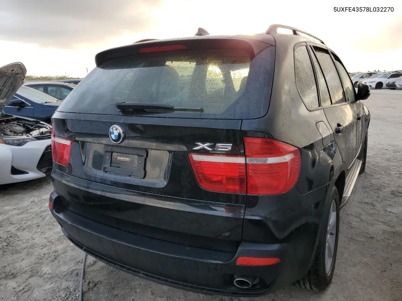 2008 BMW X5 3.0I VIN: 5UXFE43578L032270 Lot: 75461934