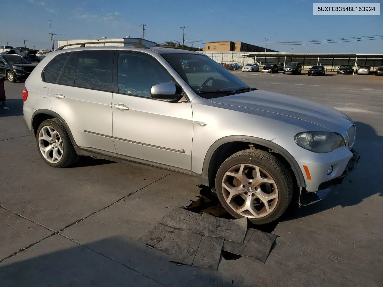 2008 BMW X5 4.8I VIN: 5UXFE83548L163924 Lot: 76403164