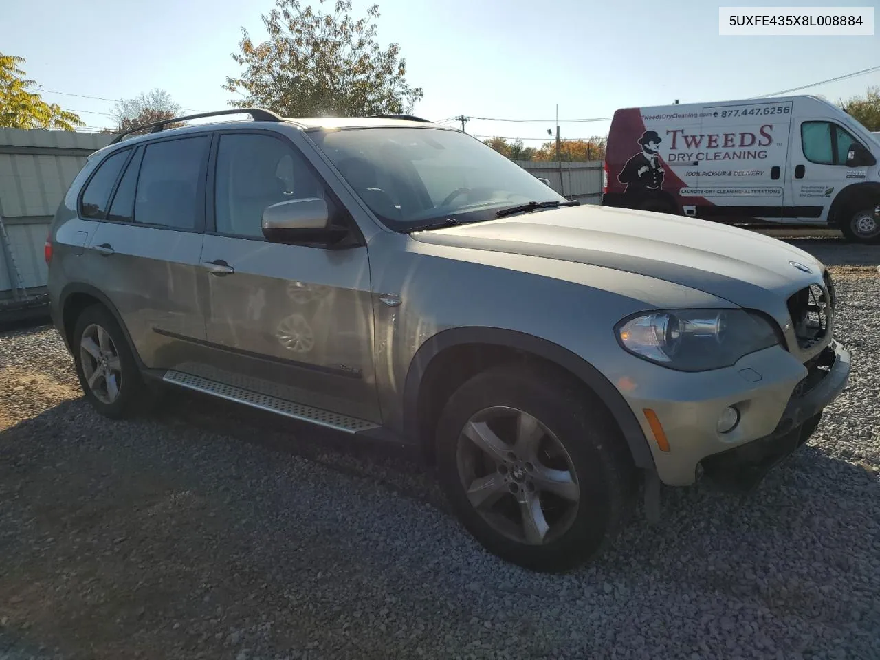 2008 BMW X5 3.0I VIN: 5UXFE435X8L008884 Lot: 77142644