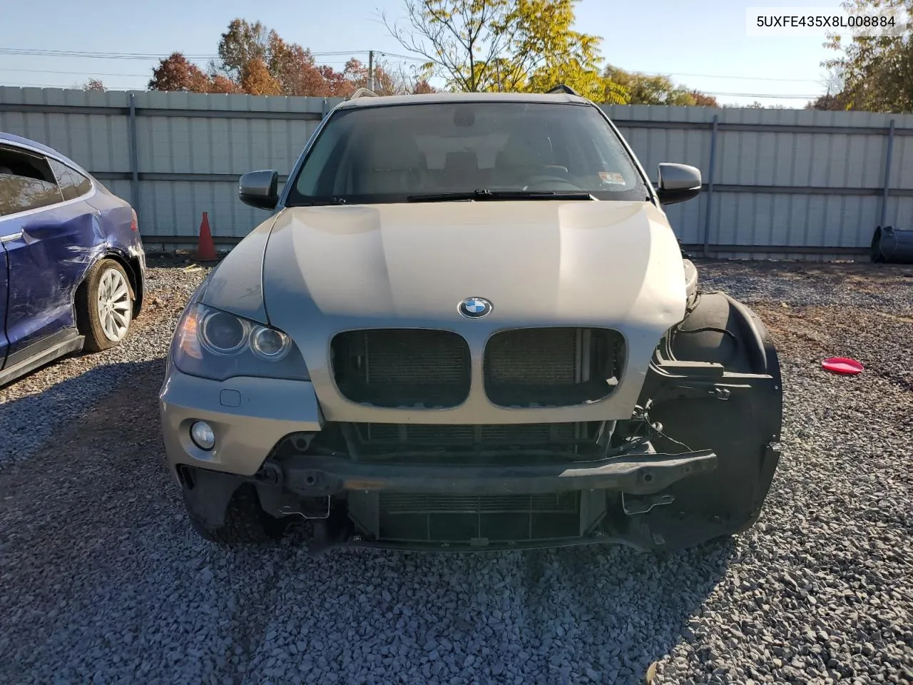 2008 BMW X5 3.0I VIN: 5UXFE435X8L008884 Lot: 77142644