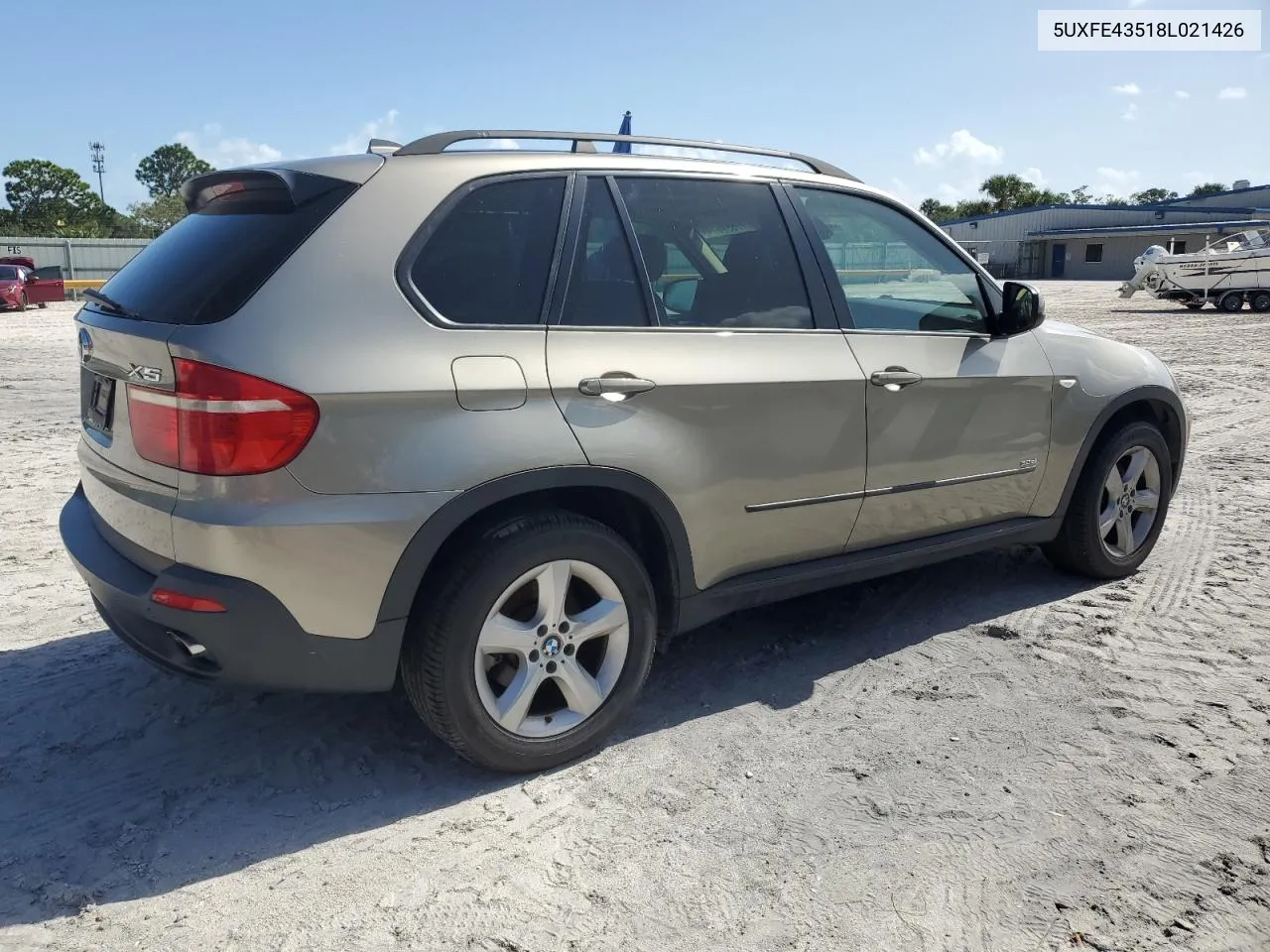 2008 BMW X5 3.0I VIN: 5UXFE43518L021426 Lot: 77897314