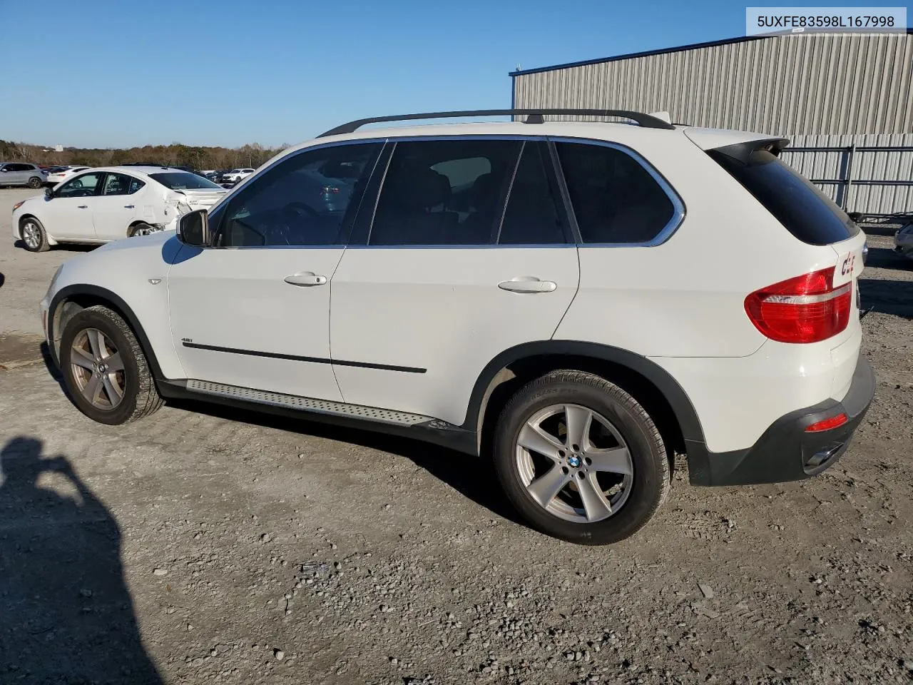 2008 BMW X5 4.8I VIN: 5UXFE83598L167998 Lot: 80539554