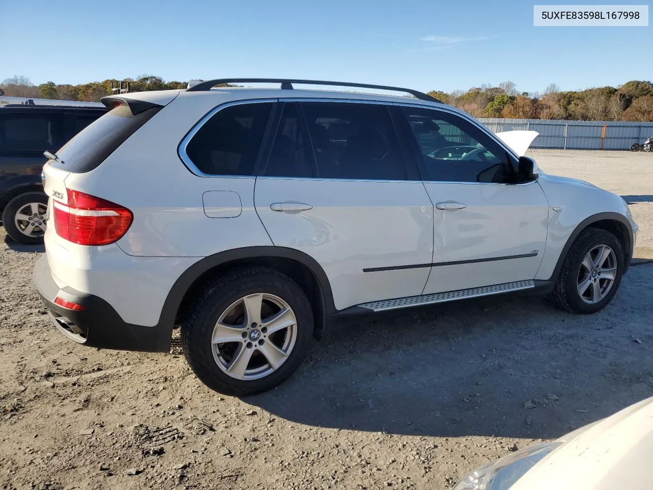 2008 BMW X5 4.8I VIN: 5UXFE83598L167998 Lot: 80539554